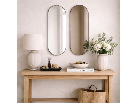 HANAH HOME Ogledalo Rhtim Bronze Natural