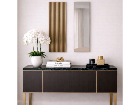 HANAH HOME Ogledalo Linea Bronze Natural