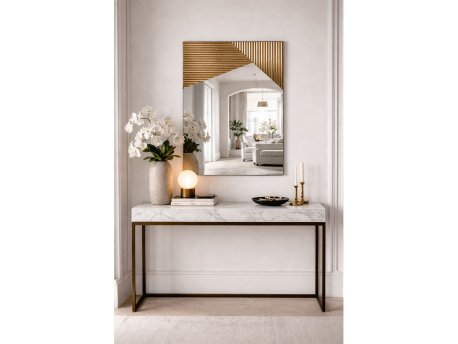 HANAH HOME Ogledalo Vertex Bronze