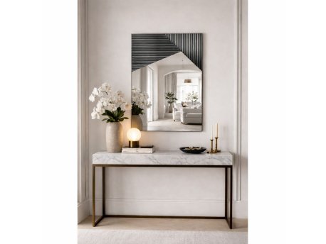 HANAH HOME Ogledalo Vertex Fume