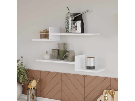 HANAH HOME Zidna polica Mykonos White