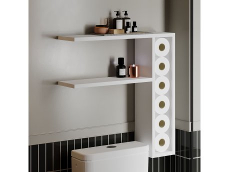 HANAH HOME Zidna polica Tiny White