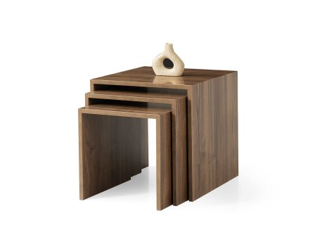 HANAH HOME Set 3 stočića Flex 9429