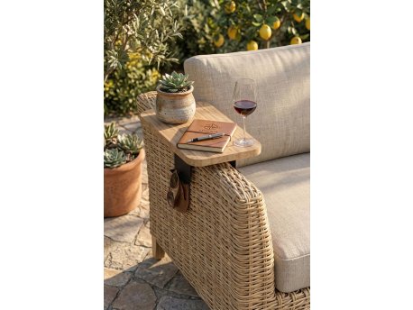 HANAH HOME Pomoćni stočić Artmtksofa2 Oak