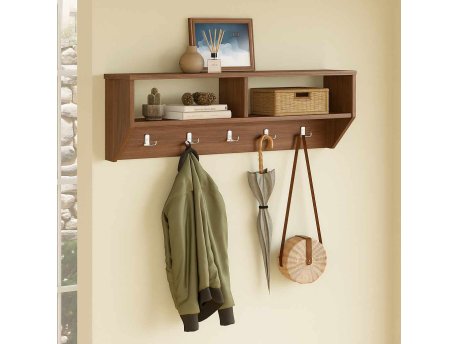 HANAH HOME Čiviluk Vigo Walnut
