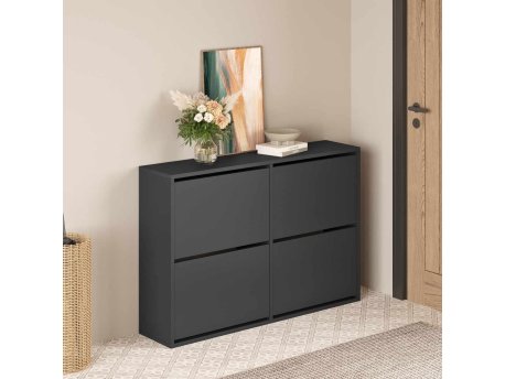 HANAH HOME Cipelarnik Toledo Anthracite