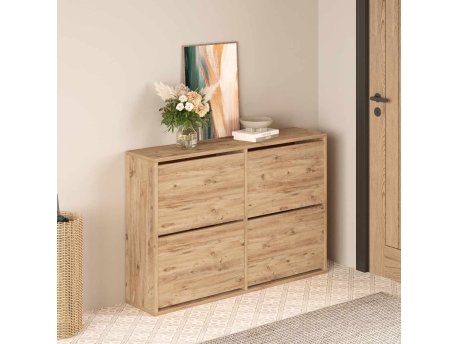 HANAH HOME Cipelarnik Toledo Walnut