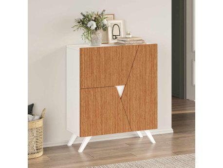 HANAH HOME Cipelarnik Venice Natural White