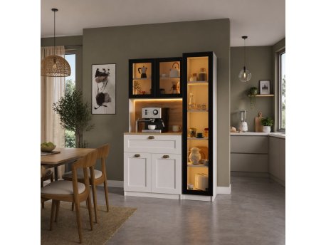 HANAH HOME Coffee štand Nero 1600 210