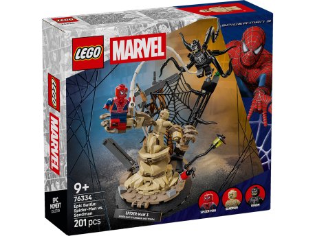 LEGO 76334 Epska bitka: Spajdermen protiv Sendmena