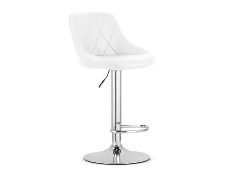 Oskar Barska stolica Kast white eco / chrom baza