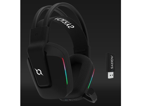 AQIRYS Slušalice Alya V2 7.1 RGB/BT/USB black