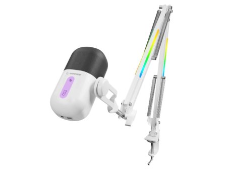RAMPAGE Mikrofon Arpeggio RGB beli 42797