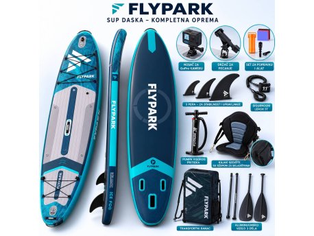 FLYPARK SUP daska na naduvavanje RiverHunter XXXL 365x89x15cm