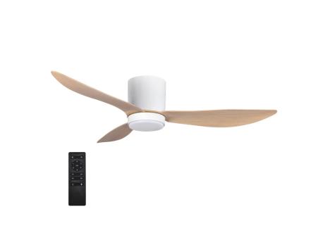 PROSTO Plafonski vent.ilator 132cm, 3 elise, LED svetlo CFH5205L-3/40WH