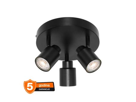 OSRAM PRIMAL PL crna spot lampa 3xGU10