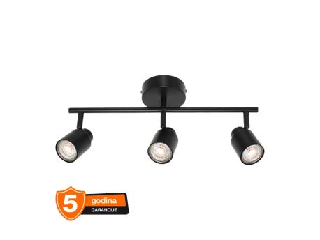 OSRAM PRIMAL crna spot lampa 3xGU10