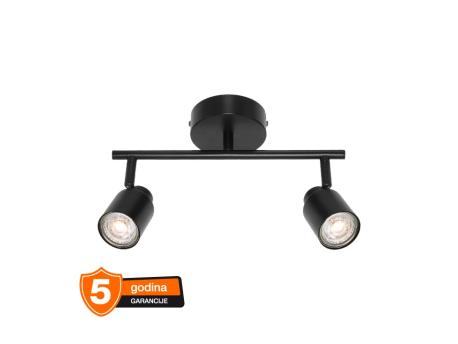 OSRAM PRIMAL crna spot lampa 2xGU10