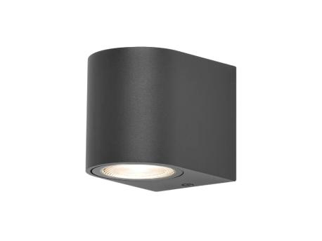 BRAYTRON Siva zidna lampa 1xGU10 BG32-00202