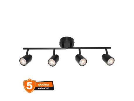 OSRAM PRIMAL crna spot lampa 4xGU10 4099854587405E