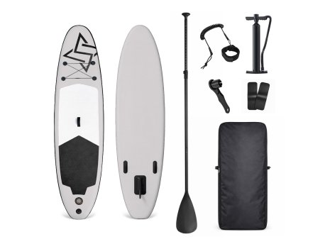 TRIPMATES SUP daska Family 365 x 81 x 15 cm nosivost 180 kg, siva