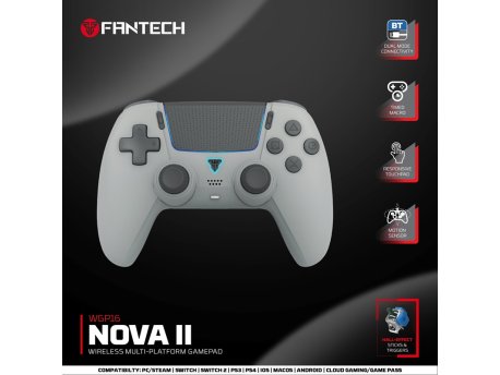 FANTECH Joypad wireless WGP16 Nova II sivi