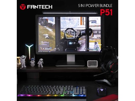 FANTECH Combo set Gaming P51 Power 5u1