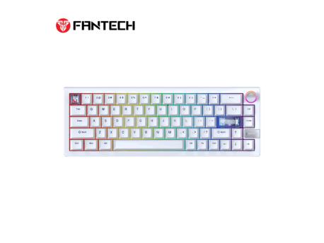 FANTECH Tastatura Mehanička Gaming MK920 RGB Maxfit 6 Wireless bela (White switch)