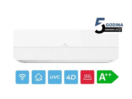 PROFILOCOOL Klima uređaj ICSD-12WIHUVC WHITE12000BTU A++ InverterWifi/GSJ/UVC/4D
