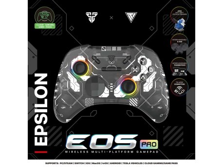 FANTECH Joypad wireless WGP15 EOS PRO multiplatform RGB crni