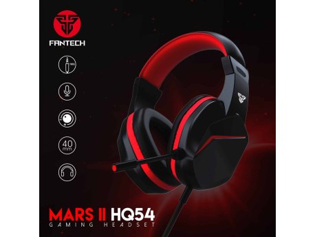 FANTECH Slušalice Gaming HQ54 Mars II crne