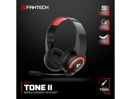 FANTECH Slušalice Gaming HQ56 Tone II crne