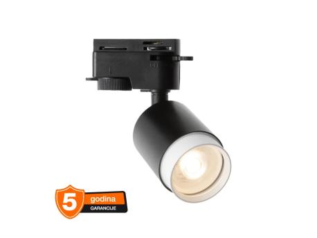 OSRAM BEAM crni monofazni šinski reflektor 6W