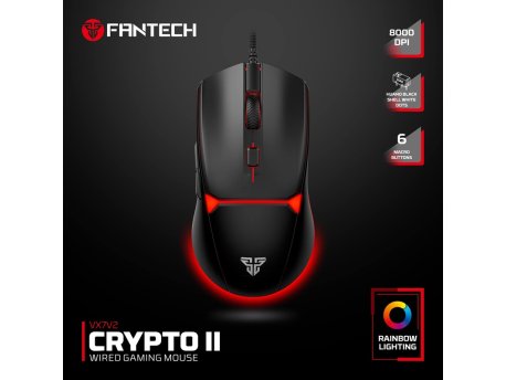 FANTECH Miš Gaming VX7V2 Crypto II crni
