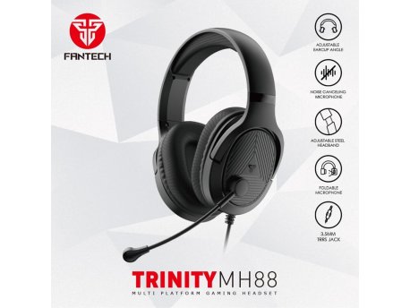 FANTECH Slušalice Gaming MH88 Trinity crne