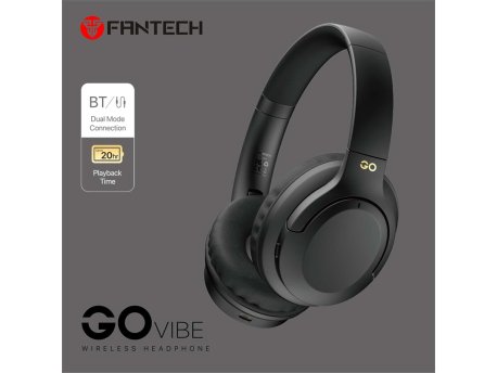 FANTECH Bluetooth slušalice GO Vibe WH05 crne