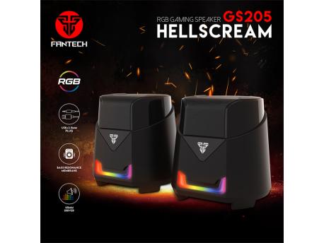 FANTECH Laptop zvučnici GS205 Hellscream crni RGB