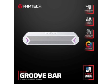 FANTECH Bluetooth zvučnik BS160 GROOVE BAR beli