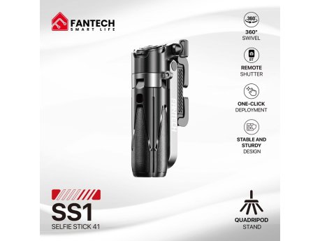 FANTECH Selfie stick SS141 selfi štap crni