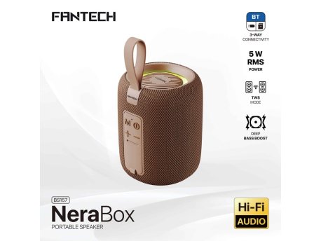 FANTECH Bluetooth zvučnik BS157 NeraBox braon