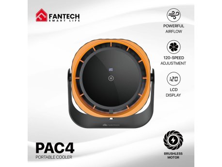 FANTECH Prenosni ventilator PAC4 crni