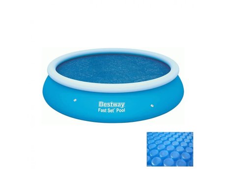 BESTWAY Solarni pokrivac za bazen Fast Set Bestway 244cm 58060