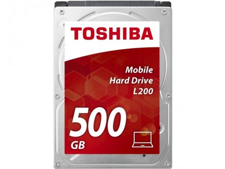 TOSHIBA L200 series 500GB 2.5, SATA3, 8MB, 5.400rpm, HDWK105UZSVA