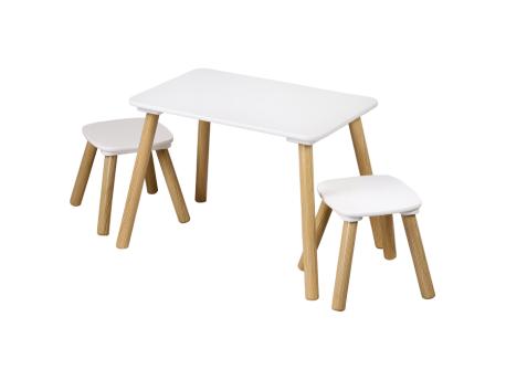 KESPER KSP17707 Dečiji sto sa 2 stolice beli