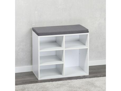 KESPER KSP15905 Mini cipelarnik beli sa jastukom za sedenje