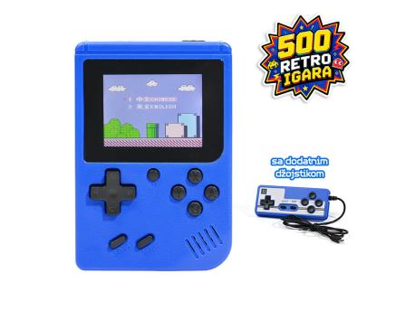 3G Konzola za igranje Gameboy SUP500 plava