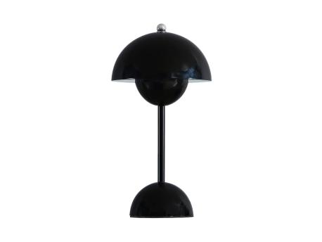 ELEMENTA Punjiva stona LED lampa crna 11459