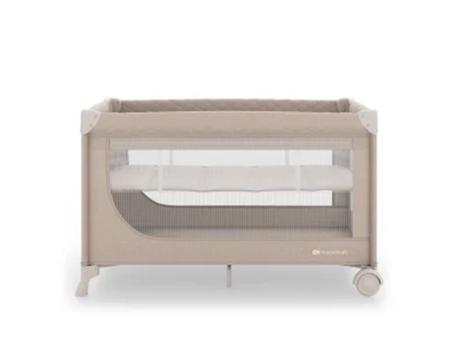 KINDERKRAFT Prenosivi krevetac 2u1 leody up beige