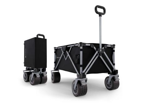 KINDERKRAFT Sklopiva kolica za putovanja rollster mystic black