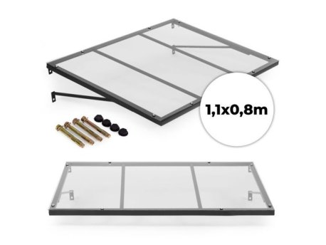 MultiGarden Nadstrešnica za ulazna vrata 113 x 80 cm sa UV zaštitom